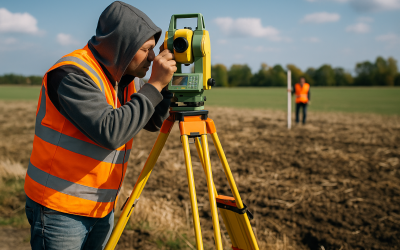 Geodeta przy inwestycji – {kiedy jego pomoc jest niezbędna